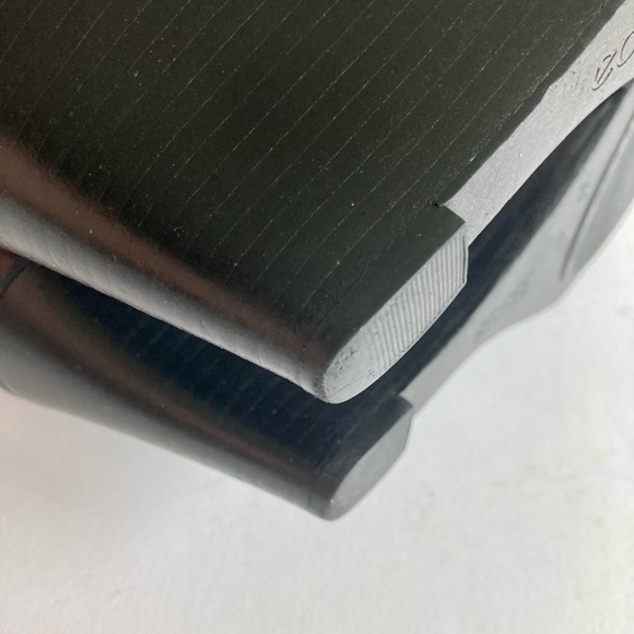 Ecco Black Leather Wedge Heeled Slingbacks size EUR 39, US 8.5 - Picture 11 of 13